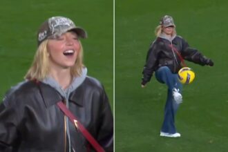 سيدني سوييني تتألق في ملعب خوسيه ألفالادي لمتابعة مباراة سبورتينغ لشبونة