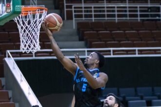 الفيصلي يكتسح شباب بشرى 107–79 في دوري CFI لكرة السلة