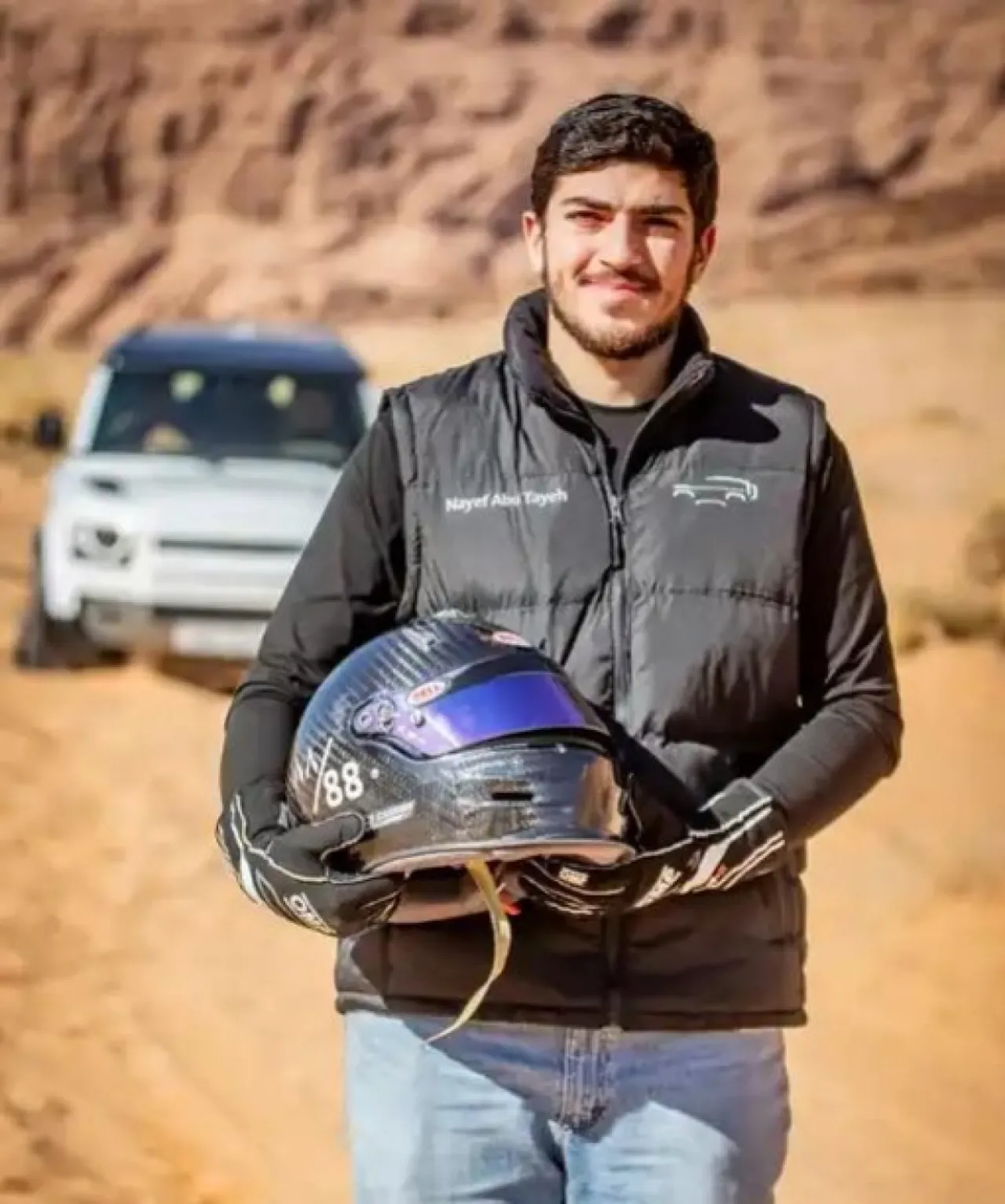 صورة حول : المتسابق الأردني نايف أبو تايه يفتتح موسم 2026 بالمشاركة في رالي وادي القمر للملاحة المتسابق الأردني نايف أبو تايه يفتتح موسم 2026 بالمشاركة في رالي وادي القمر للملاحة