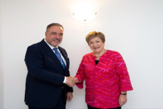 وزير المالية يجتمع برئيسة صندوق النقد الدولي في دبي