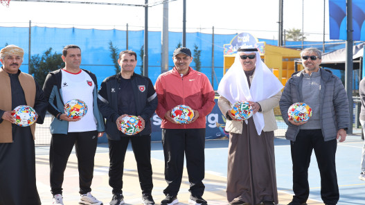 سفارة قطر في عمان تحتفل باليوم الرياضي القطري تحت شعار “اخترت الرياضة”