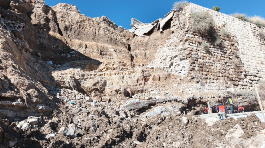 الأشغال تكشف نسبة الإنجاز في إصلاح أضرار المنخفض الأخير بالكرك