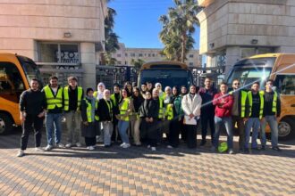 عمّان الأهلية تختتم الحملة الشتوية "أمل ودفء" في محافظة البلقاء