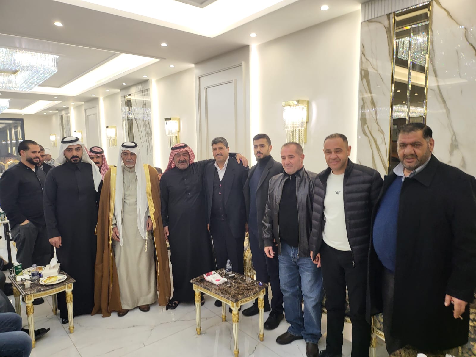 مأدبة إفطار كبرى احتفاءً بتخرج ابناء مروان الركيبات في ديوانه بدابوق