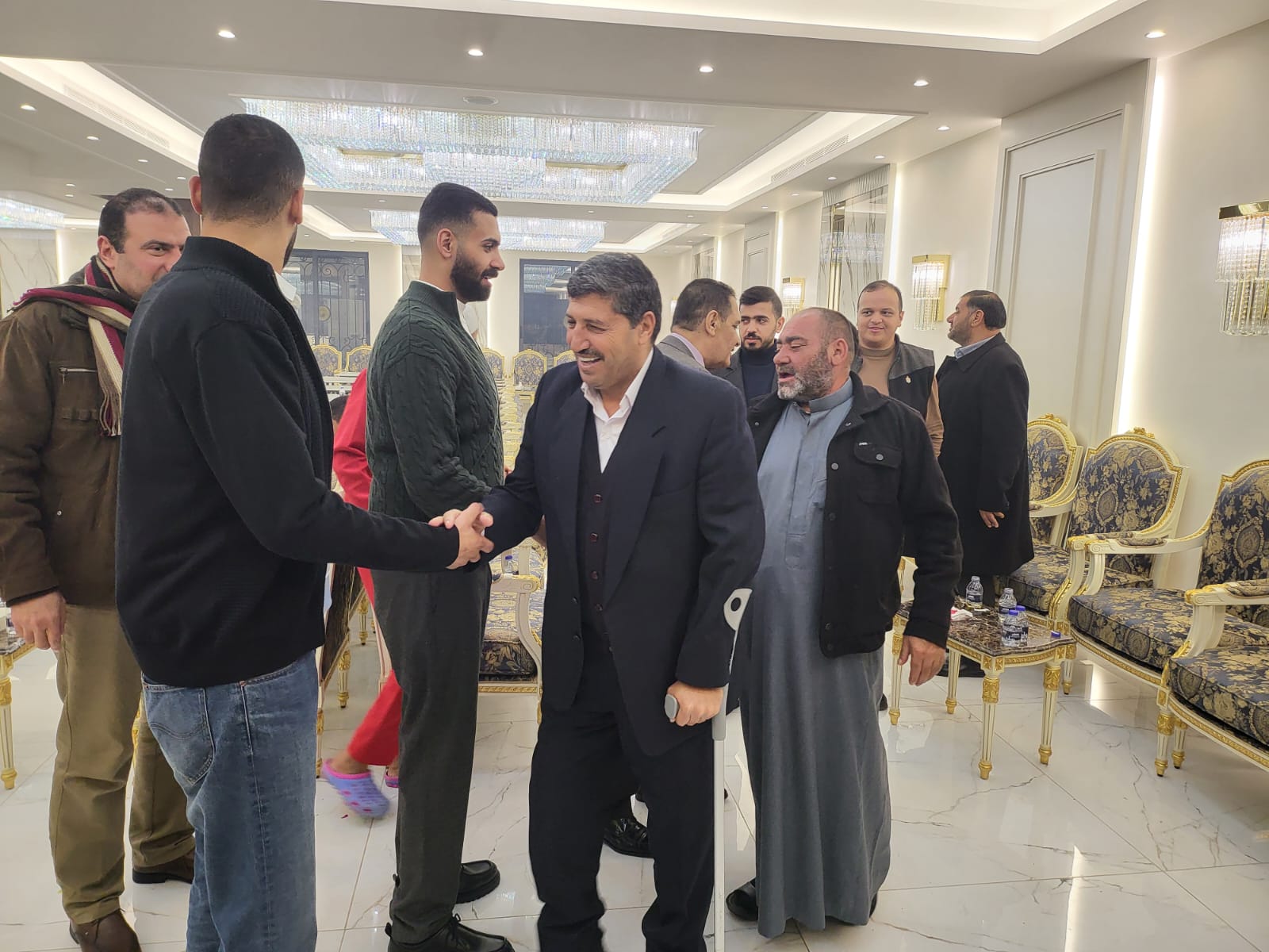 مأدبة إفطار كبرى احتفاءً بتخرج ابناء مروان الركيبات في ديوانه بدابوق