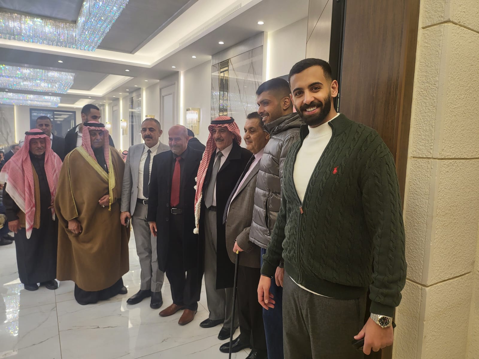 مأدبة إفطار كبرى احتفاءً بتخرج ابناء مروان الركيبات في ديوانه بدابوق