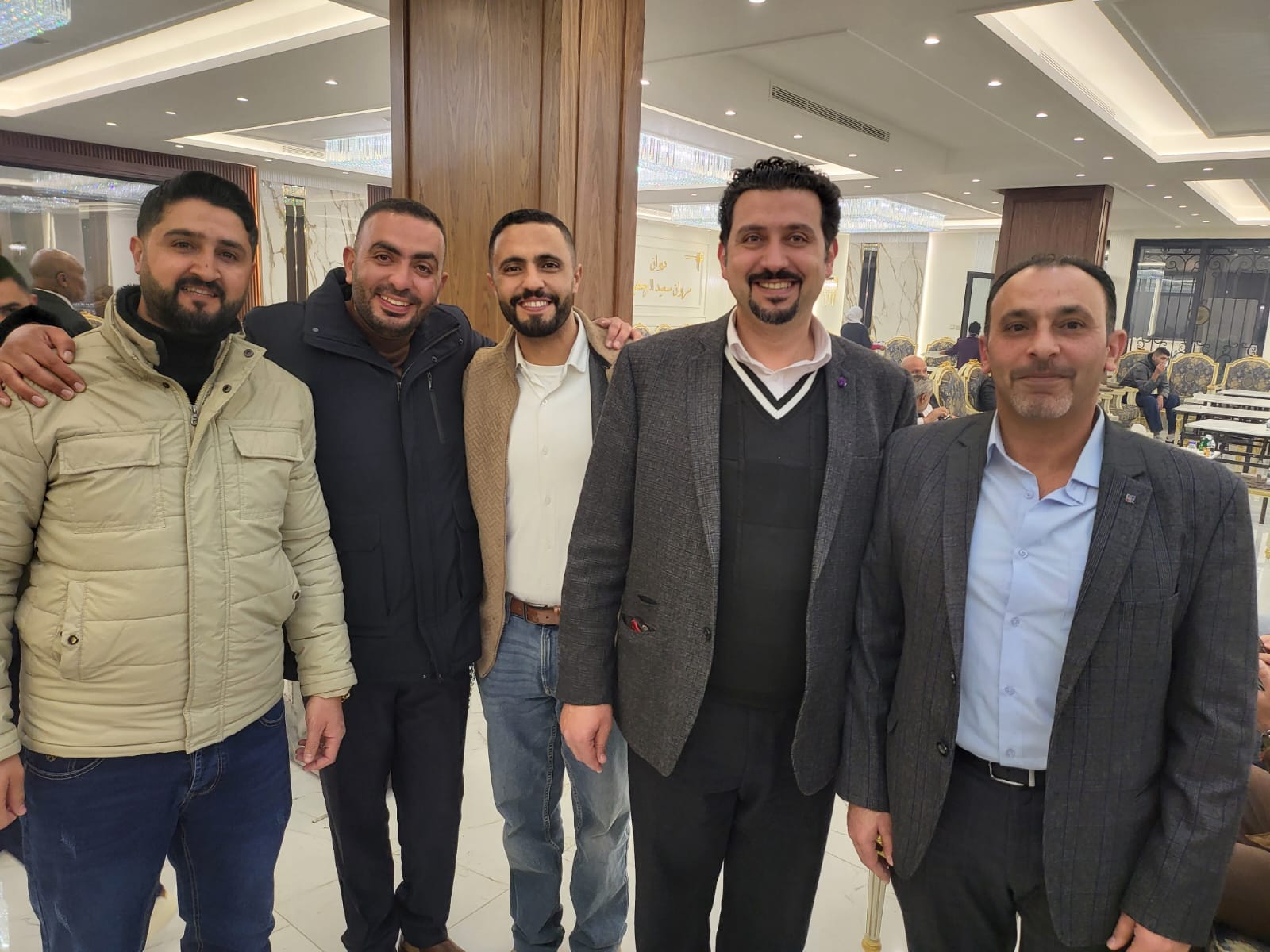 مأدبة إفطار كبرى احتفاءً بتخرج ابناء مروان الركيبات في ديوانه بدابوق