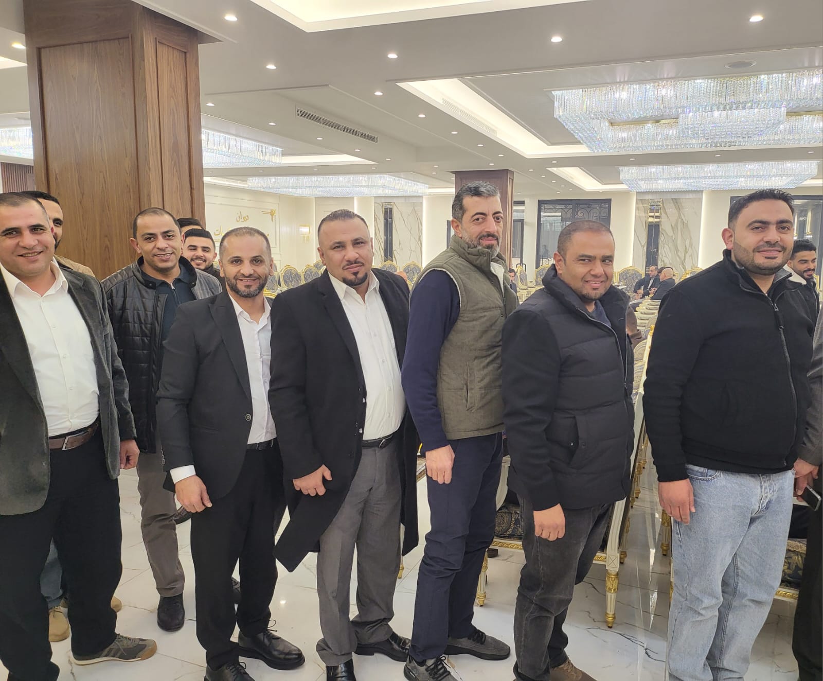 مأدبة إفطار كبرى احتفاءً بتخرج ابناء مروان الركيبات في ديوانه بدابوق