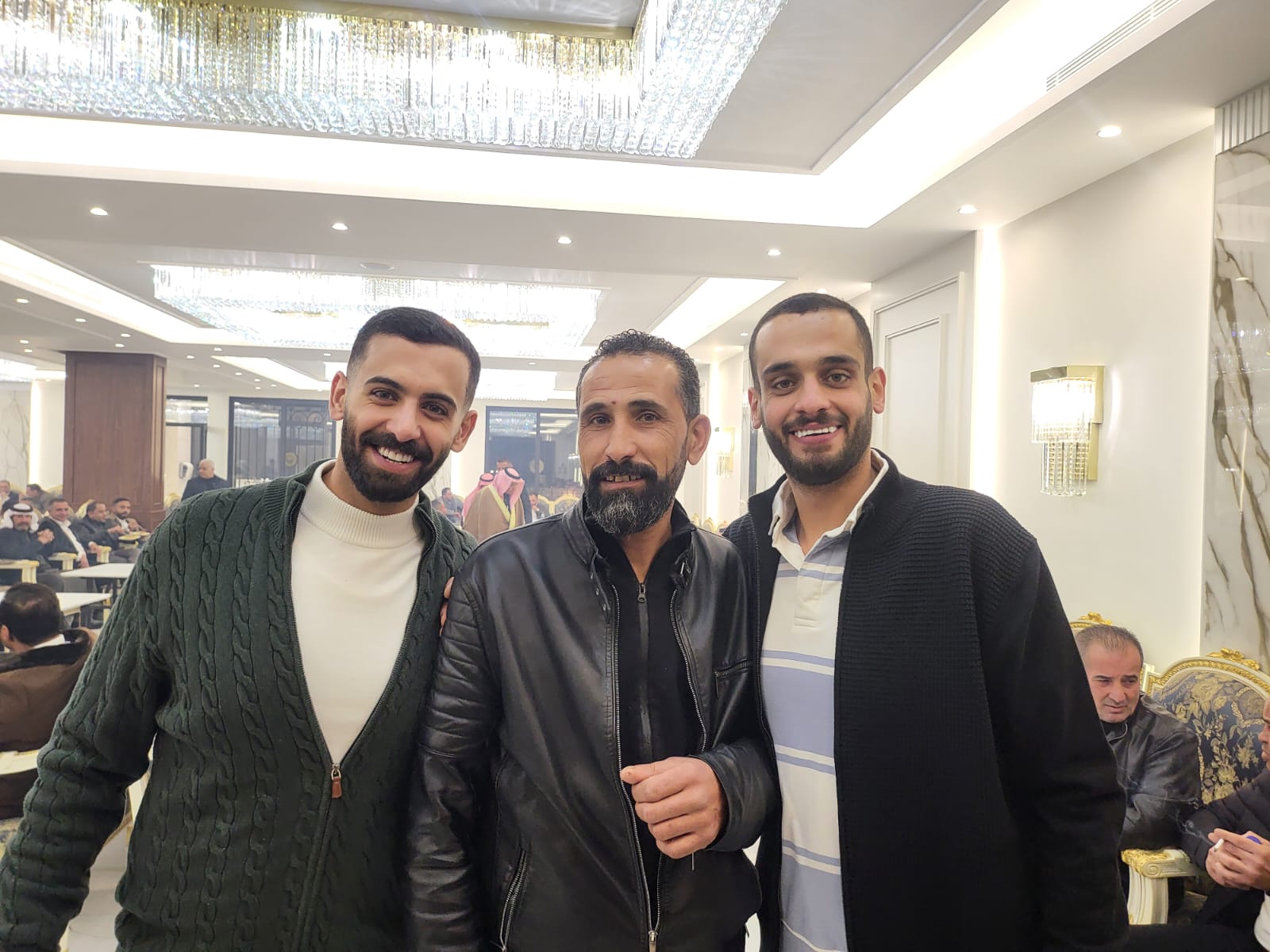 مأدبة إفطار كبرى احتفاءً بتخرج ابناء مروان الركيبات في ديوانه بدابوق