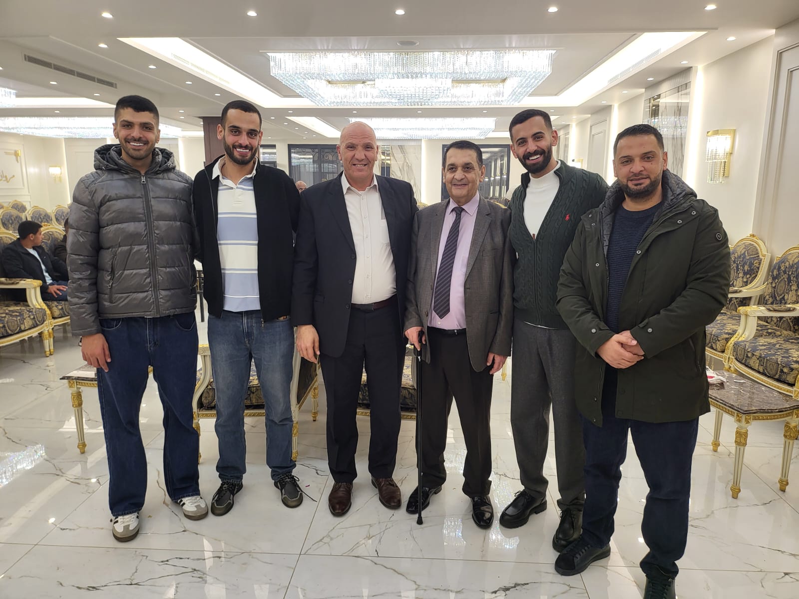 مأدبة إفطار كبرى احتفاءً بتخرج ابناء مروان الركيبات في ديوانه بدابوق