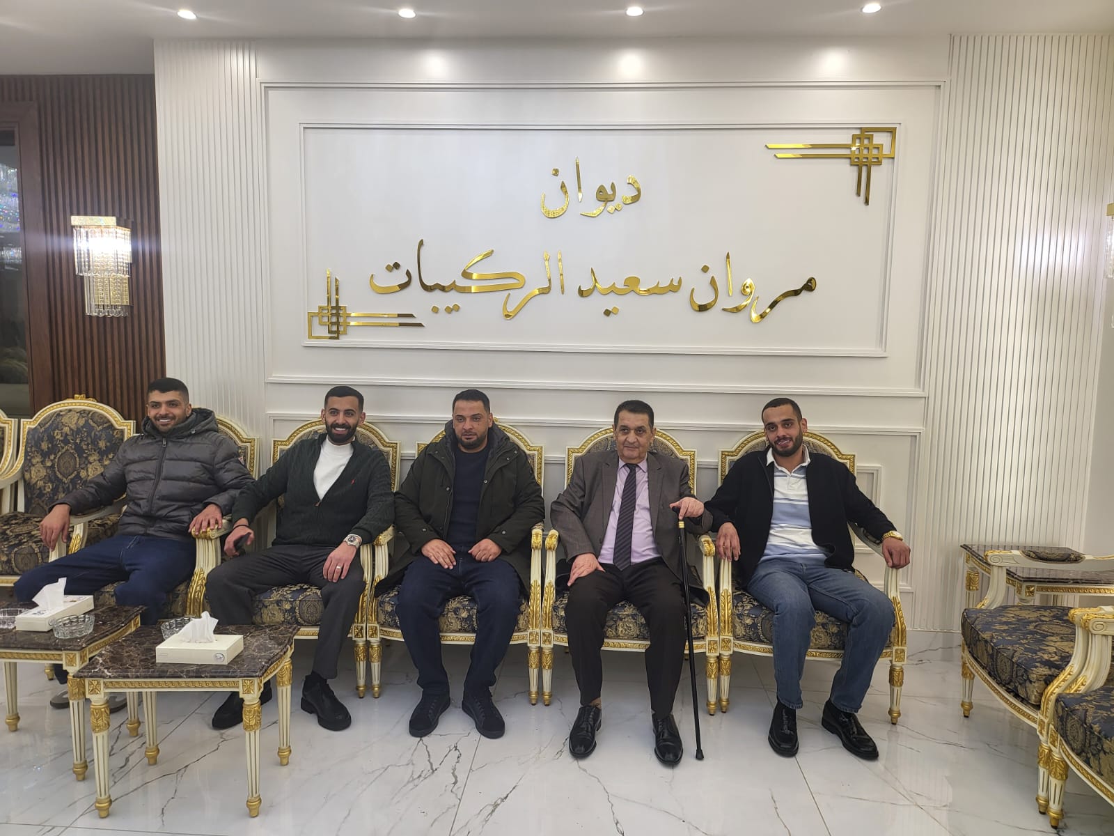 مأدبة إفطار كبرى احتفاءً بتخرج ابناء مروان الركيبات في ديوانه بدابوق