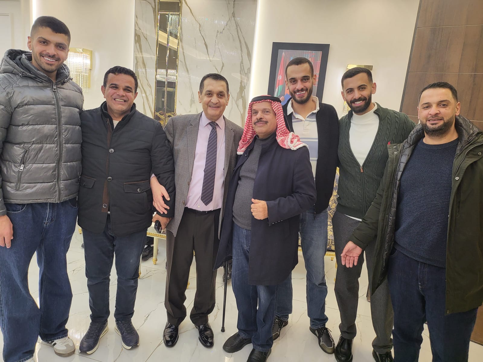 مأدبة إفطار كبرى احتفاءً بتخرج ابناء مروان الركيبات في ديوانه بدابوق