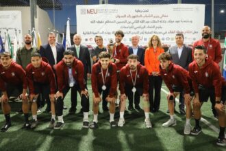 جامعة البترا تحرز المركز الثاني في بطولة القائد لكرة القدم بالعقبة