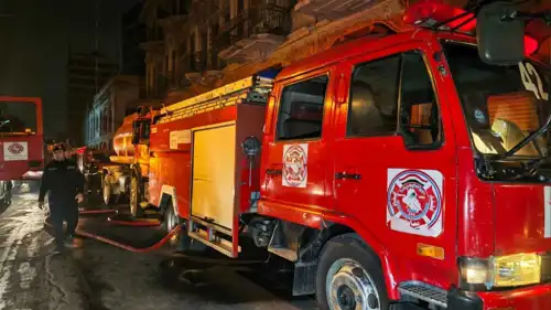 حريق ضخم يلتهم 200 متجر في الهند