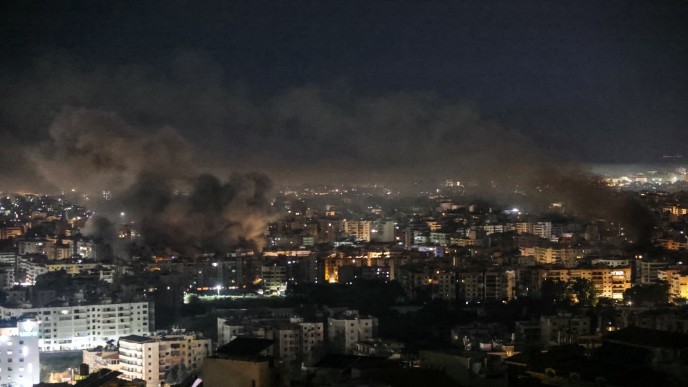 غارات إسرائيلية مكثفة على الضاحية الجنوبية لبيروت وحزب الله يرد