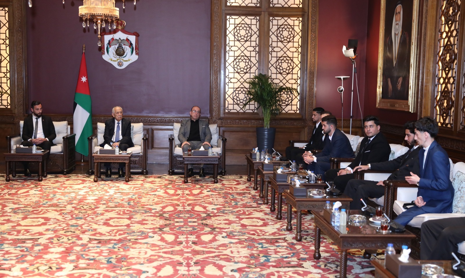 صورة حول : *العيسوي: الملك يقود الأردن بثبات في مواجهة التحديات ويرسخ نهجاً سيادياً يحمي الاستقرار ويعزز مسبرة التحديث الشامل* *العيسوي: الملك يقود الأردن بثبات في مواجهة التحديات ويرسخ نهجاً سيادياً يحمي الاستقرار ويعزز مسبرة التحديث الشامل*