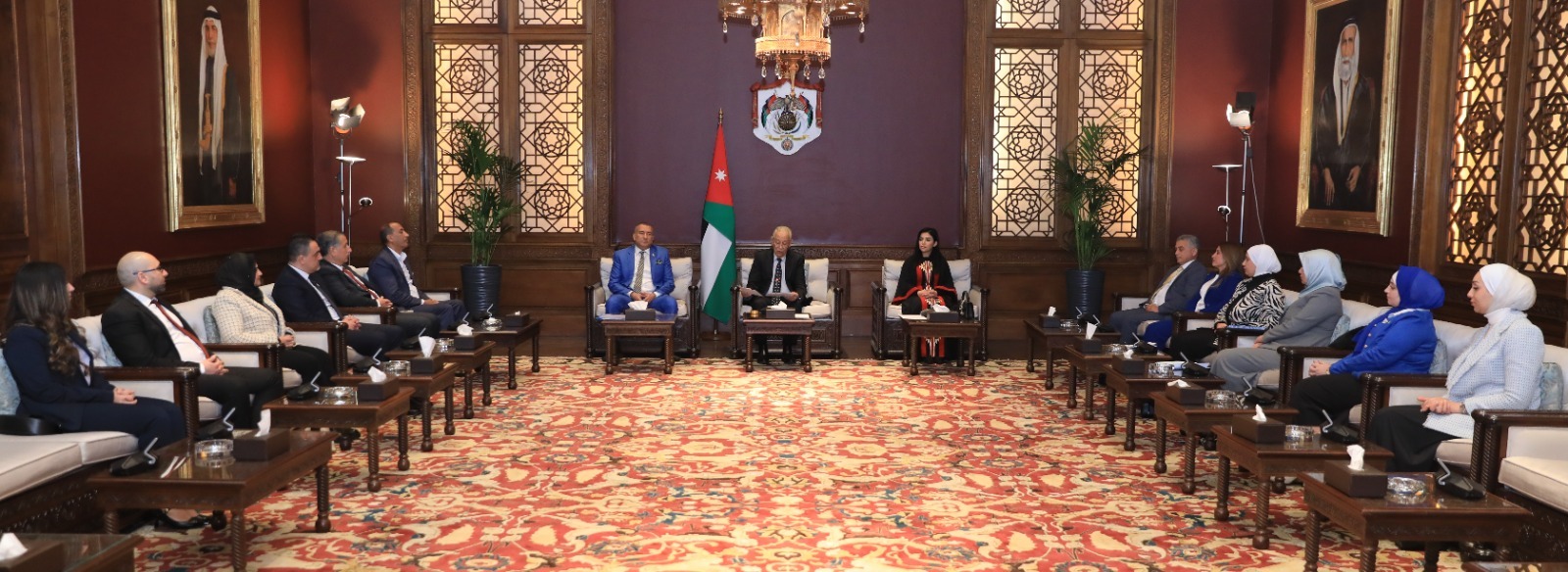 العيسوي يلتقي وفدا من جمعية فرسان التغيير للتنمية السياسية وتطوير المجتمع المدني