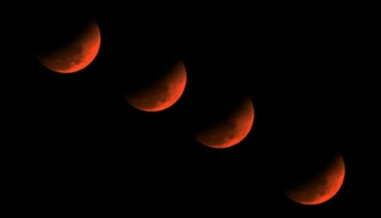 صورة حول : ما هو القمر الدموي ولماذا تحول القمر إلى الأحمر؟ ما هو القمر الدموي ولماذا تحول القمر إلى الأحمر؟