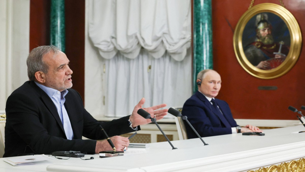 بوتين يدعو إلى وقف فوري للأعمال القتالية في إيران