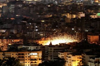 26 موجة غارات إسرائيلية على الضاحية الجنوبية لبيروت