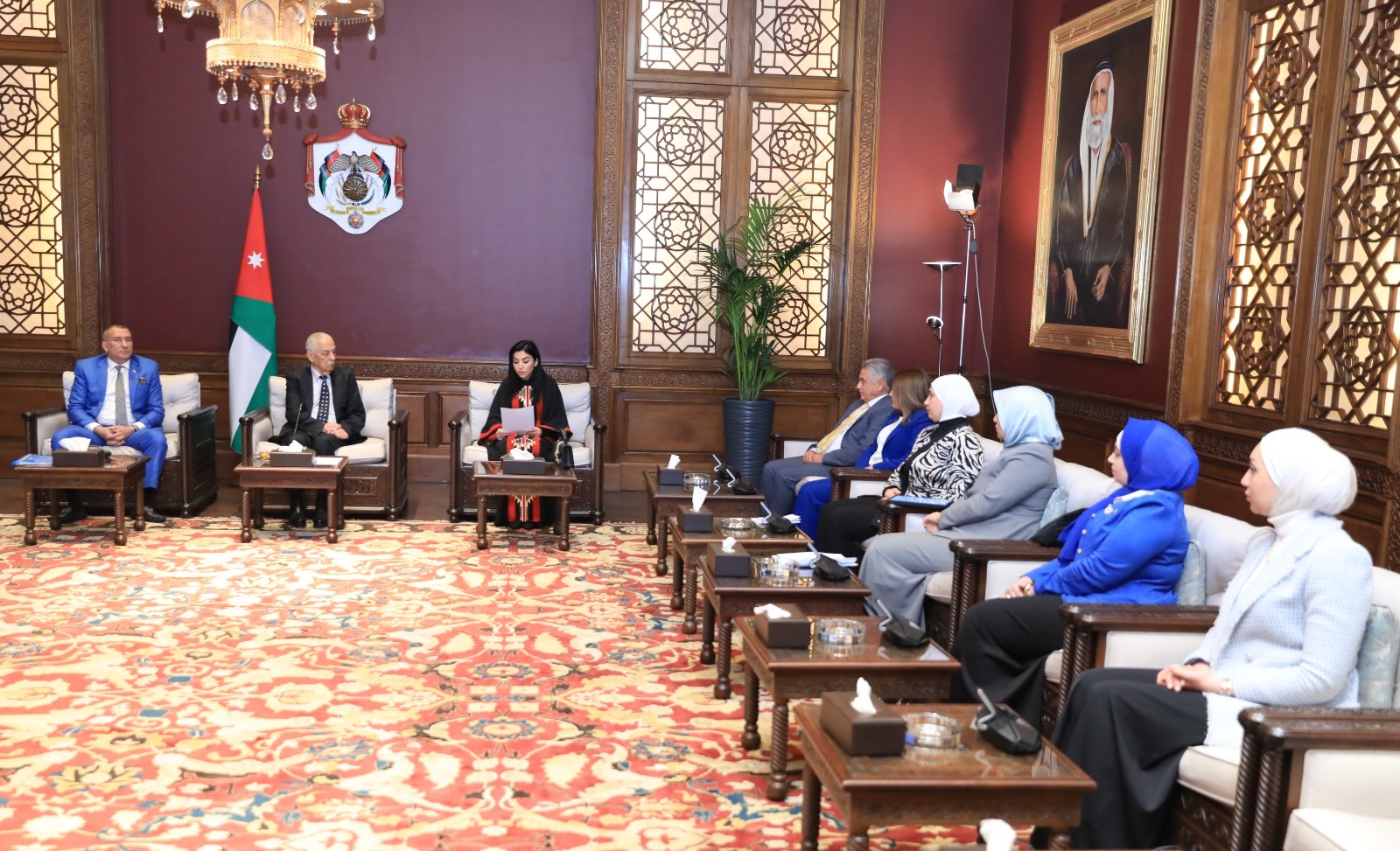 العيسوي يلتقي وفدا من جمعية فرسان التغيير للتنمية السياسية وتطوير المجتمع المدني