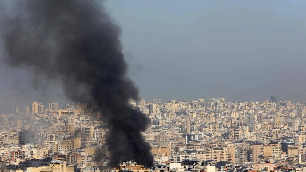 الطيران الإسرائيلي يشن غارات على الضاحية الجنوبية لبيروت