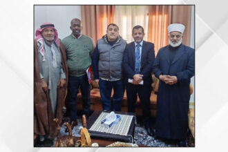 الهيئة الهاشمية تواصل زيارات المصابين برمضان