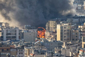 انفجارات عنيفة في بيروت وغارات على الضاحية الجنوبية