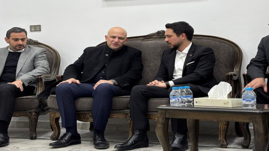 ولي العهد يعزي الوزير السابق مثنى غرايبة بوفاة نجله