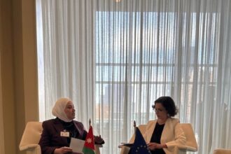 بني مصطفى تبحث تعزيز تمكين المرأة مع مسؤولين دوليين في نيويورك