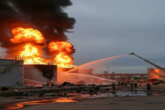 حكومة الفجيرة: السيطرة على حريق محدود إثر اعتراض طائرة مسيرة دون إصابات