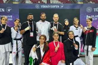 ناشئات التايكواندو يحصدن 7 ميداليات بتركيا
