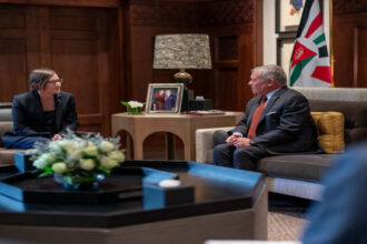 الملك يستقبل رئيسة اللجنة الدولية للصليب الأحمر