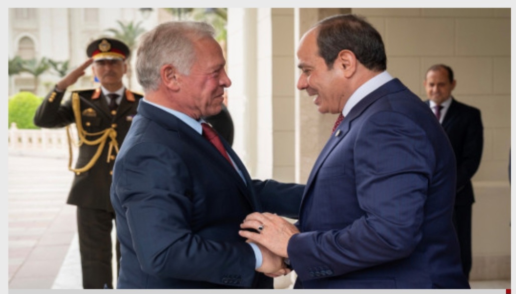 الملك والسيسي يؤكدان ضرورة تكثيف العمل العربي المشترك لمواجهة التحديات