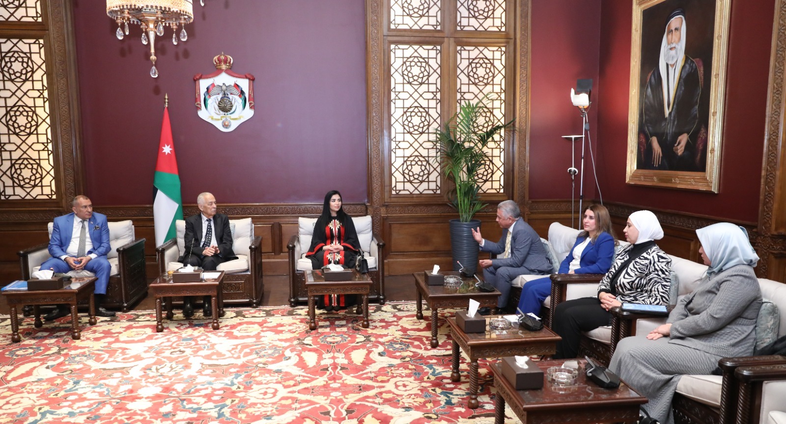 العيسوي يلتقي وفدا من جمعية فرسان التغيير للتنمية السياسية وتطوير المجتمع المدني