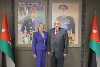 القاضي يلتقي السفيرة الأسترالية