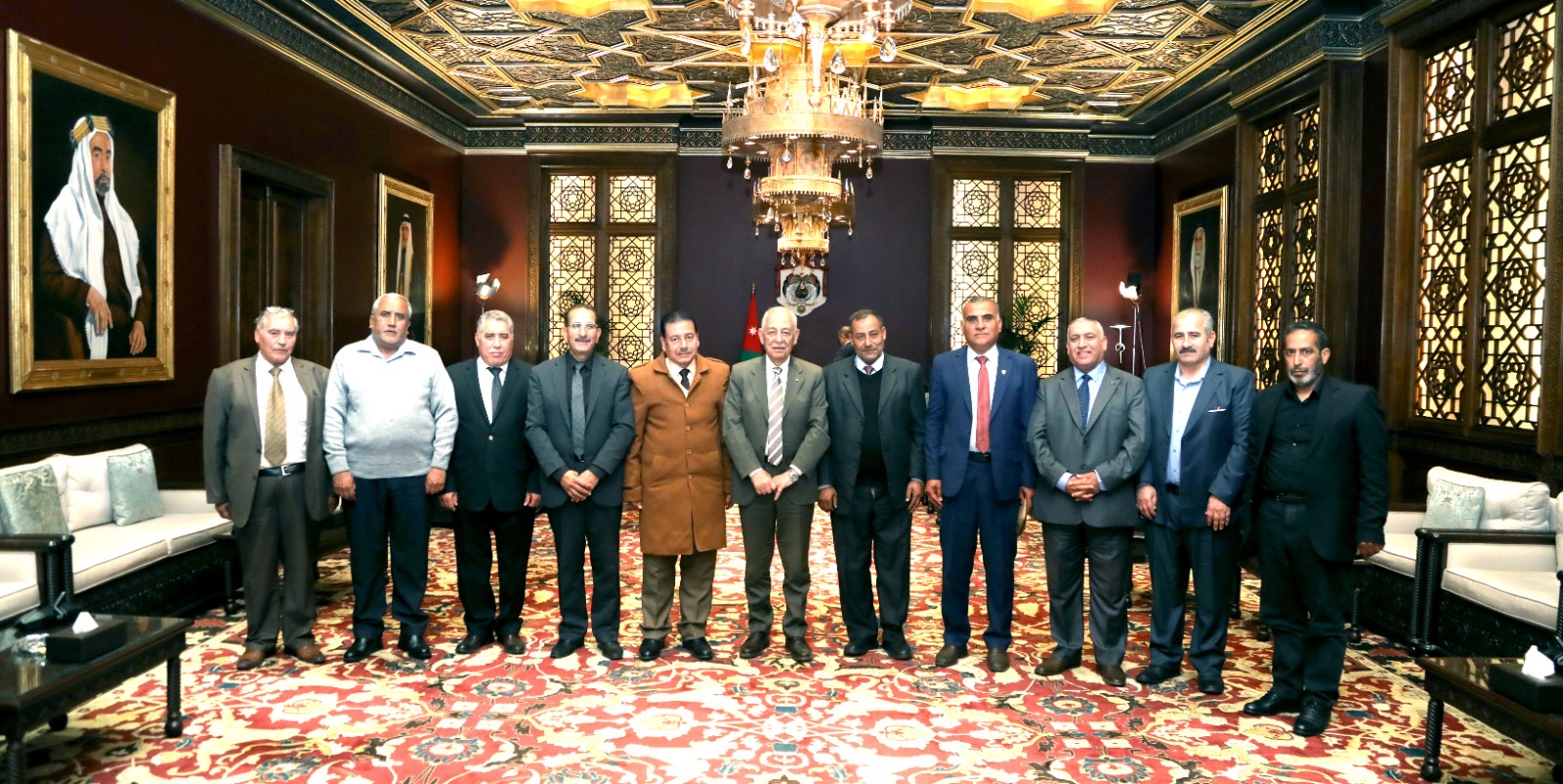 العيسوي يلتقي وفدا من منتدى حلاوة الثقافي وجمعية وادي ازقيق السياحية