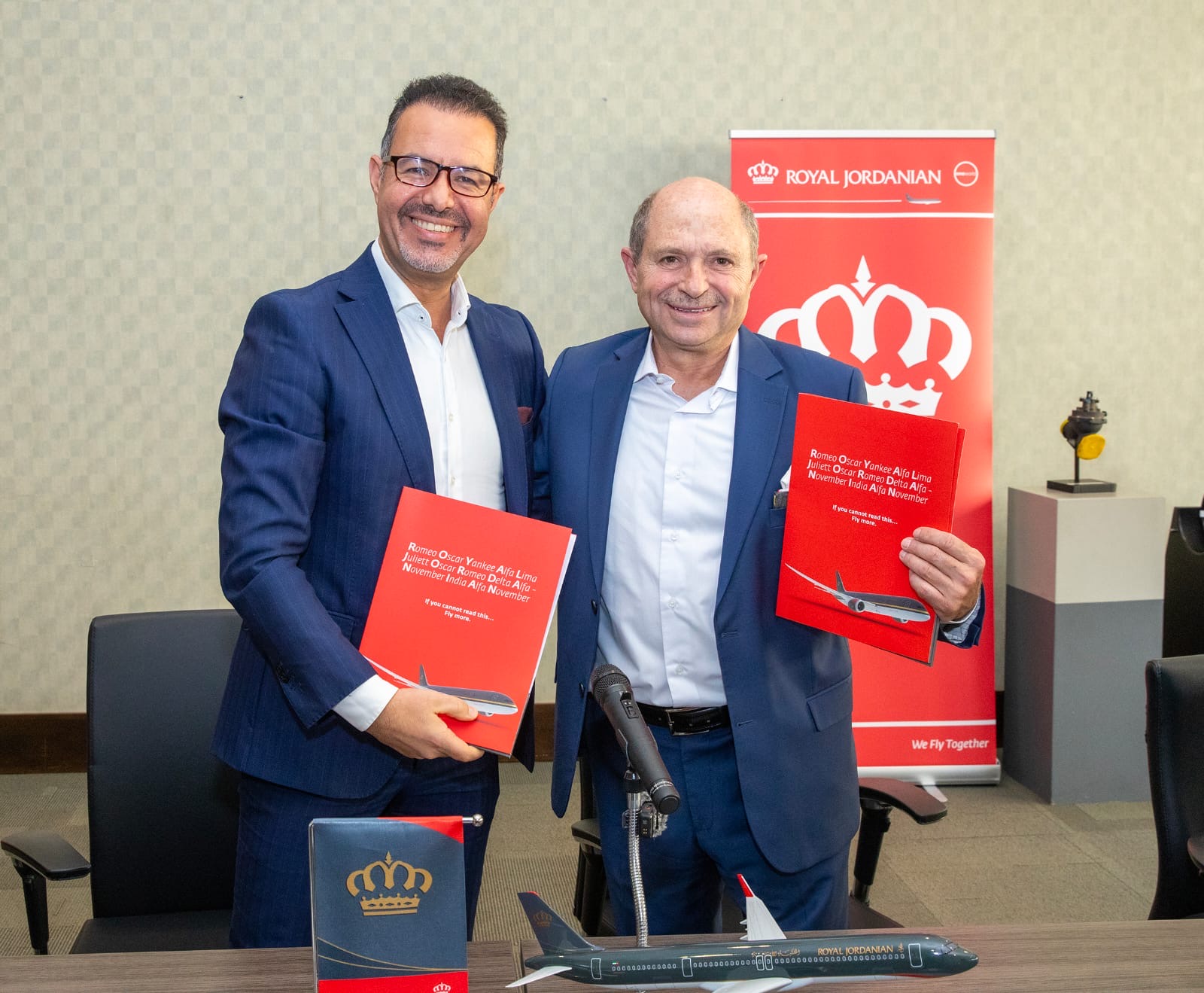 توقيع مذكرة تفاهم بين الملكية الأردنية وجمعية السياحة الوافدة لتعزيز السياحة إلى المملكة