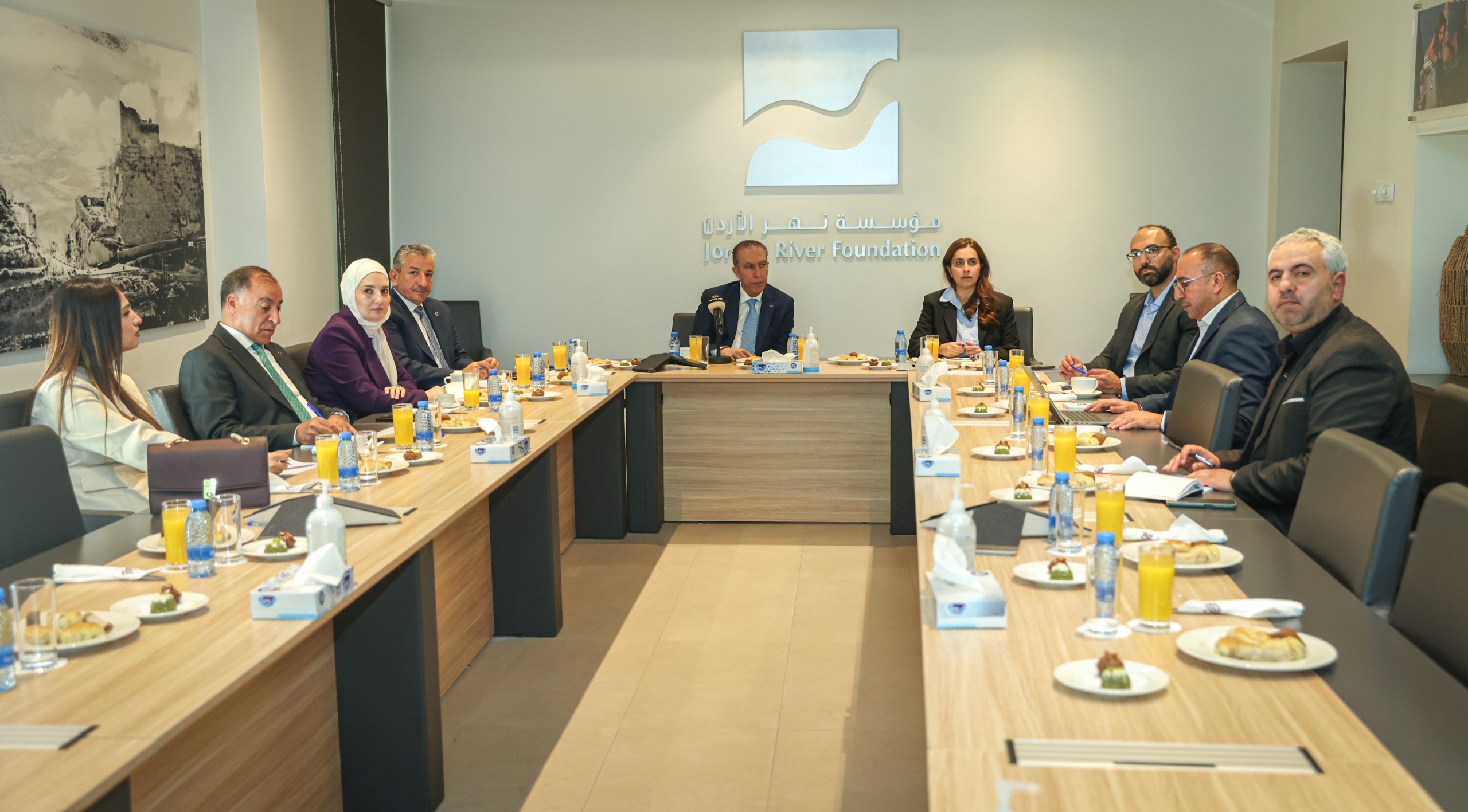 "الميثاق النيابية" تزور مؤسسة نهر الأردن