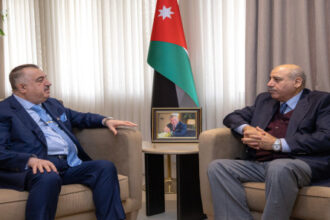 القاضي والسفير العراقي يؤكدان تعزيز التعاون المشترك