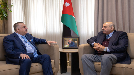 القاضي والسفير العراقي يؤكدان تعزيز التعاون المشترك