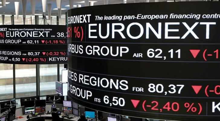 تراجع الأسهم الأوروبية وسط توتر الهدنة