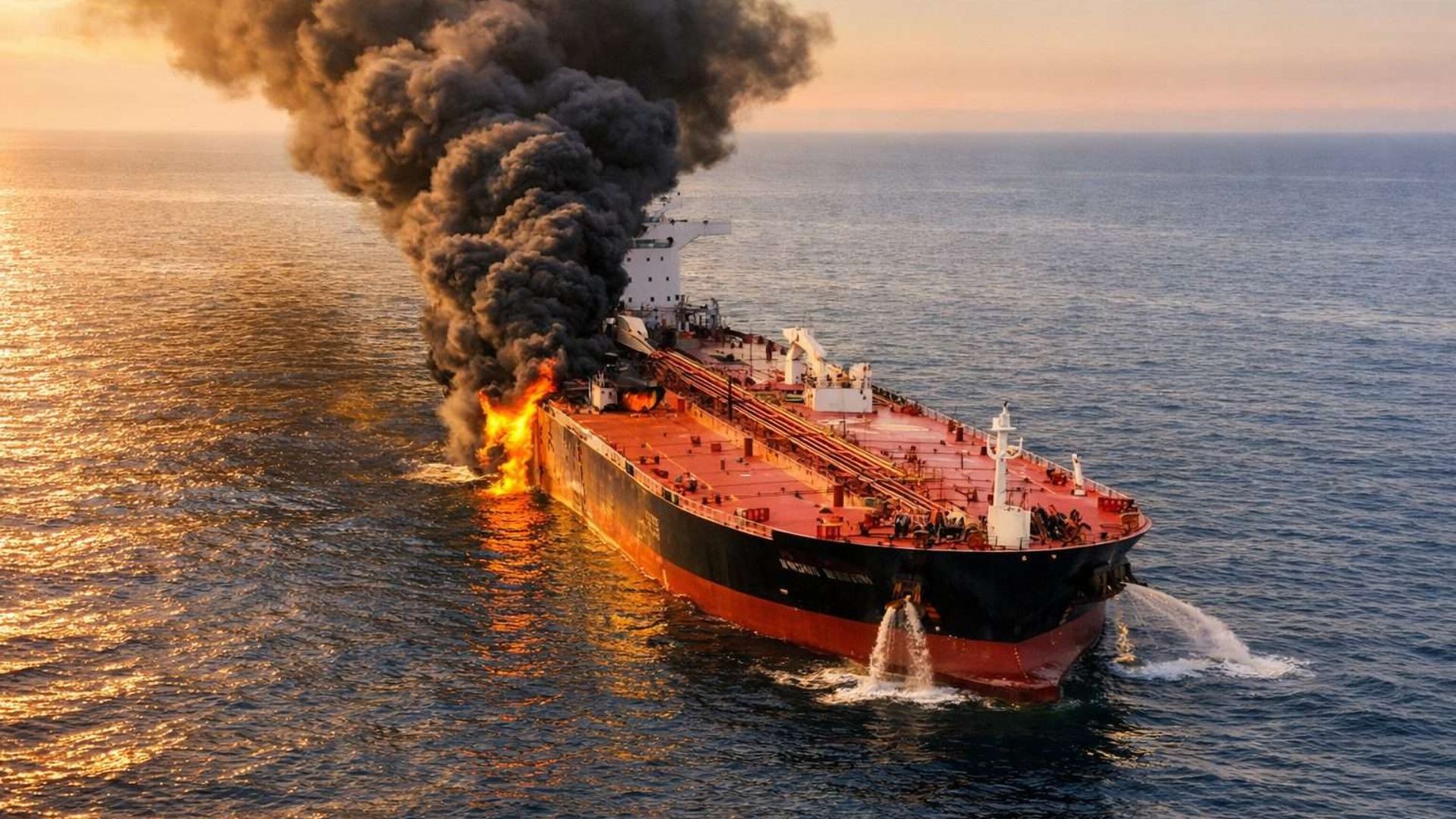 هجوم بقذيفة على ناقلة نفط في الخليج قرب الدوحة دون إصابات