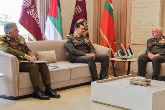 الحنيطي يستقبل نائب القائد العام الليبي في عمّان