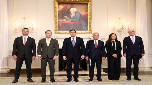 صورة حول : انتهاء محادثات تمهيدية بين لبنان وإسرائيل بواشنطن انتهاء محادثات تمهيدية بين لبنان وإسرائيل بواشنطن