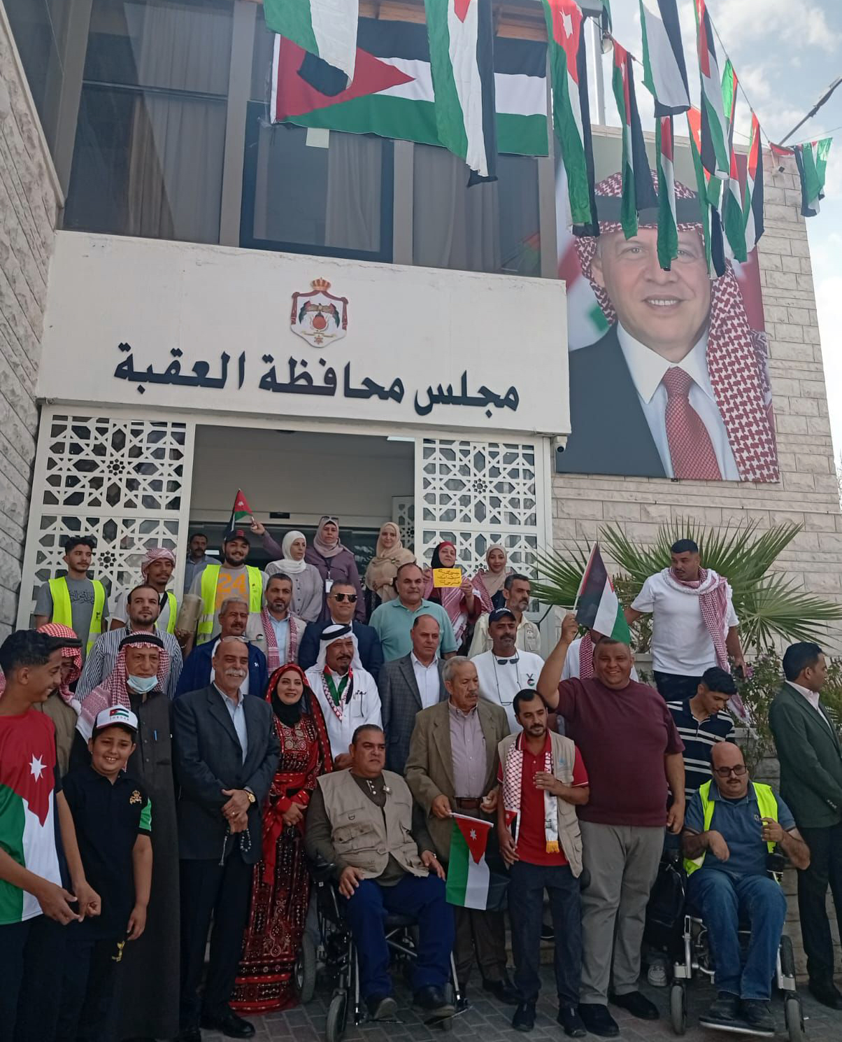 فعاليات شعبية ورسمية في العقبة احتفاءً بالعلم الأردني