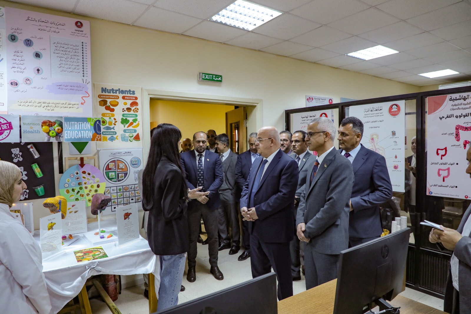 الجامعة الهاشمية تفتتح مختبرات ذكاء اصطناعي بالتغذية