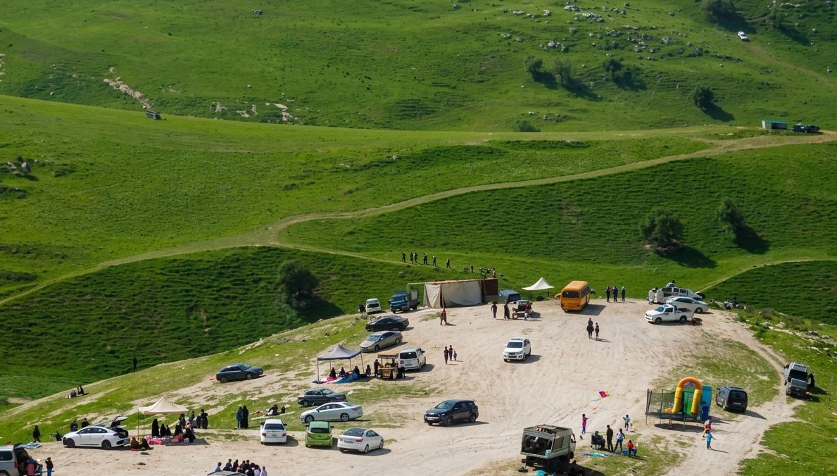 إربد تشهد نشاطاً سياحياً واسعاً مع ازدهار موسم الربيع