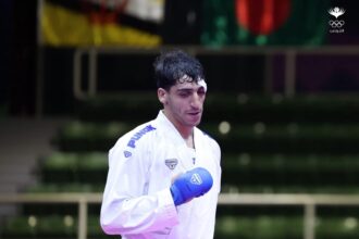 الجعفري يحرز ذهبية الدوري العالمي للكراتيه في الصين