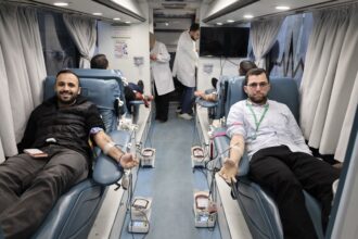 بنك القاهرة عمّان ينظّم حملة للتبرع بالدم لموظفيه دعمًا للجهود الوطنية